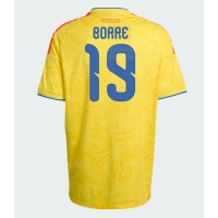 Camiseta Colombia Rafael Santos Borre #19 Primera Equipación Replica Mundial 2026 mangas cortas